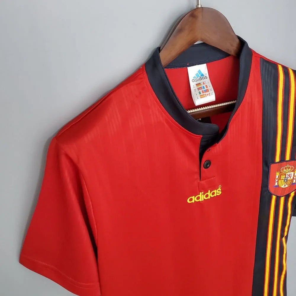 Spain 🇪🇸 Euro 1996 Home Jersey. - World Cup Retro Soccer Shop