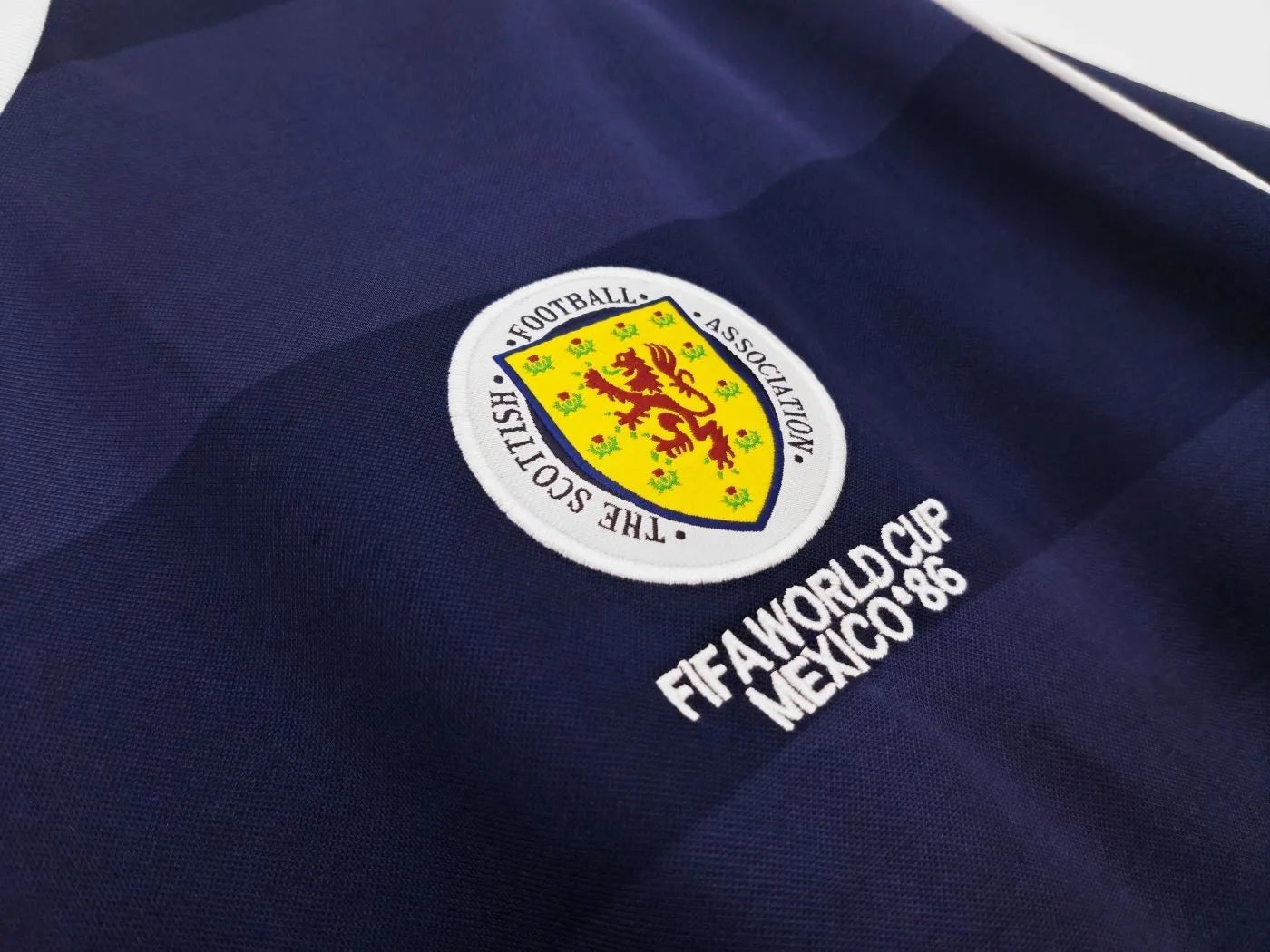 Scotland 🏴󠁧󠁢󠁳󠁣󠁴󠁿 1986 World Cup Home Jersey. - World Cup Retro Soccer Shop