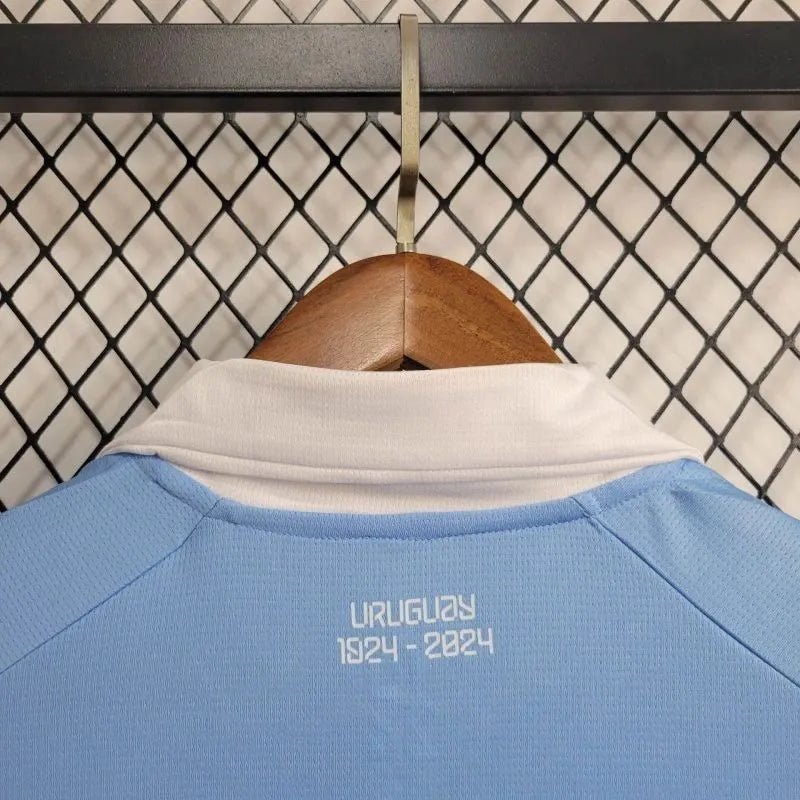 Uruguay 🇺🇾 100th Anniversary Edition Home Jersey. - World Cup Retro Soccer Shop