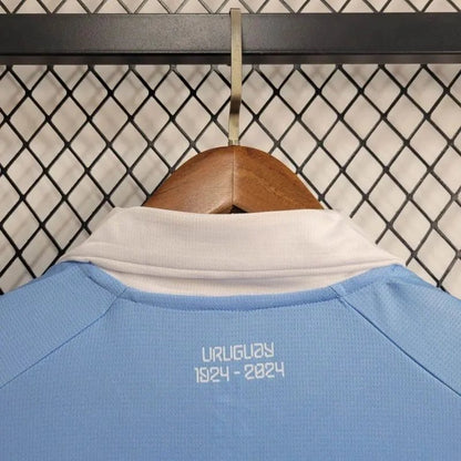 Uruguay 🇺🇾 100th Anniversary Edition Home Jersey. - World Cup Retro Soccer Shop