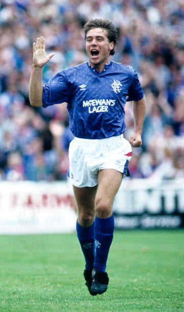 Glasgow Rangers 87/90 Home Retro Kit.