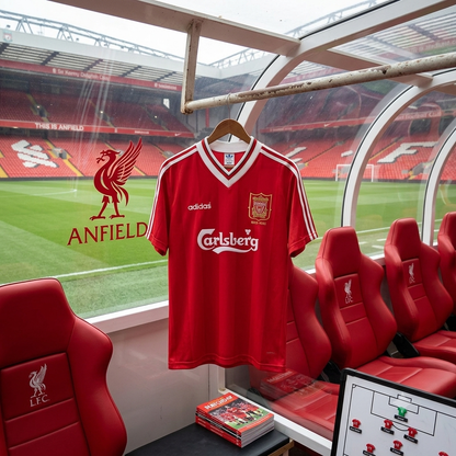 Liverpool FC 95/96 Retro Home Jersey.