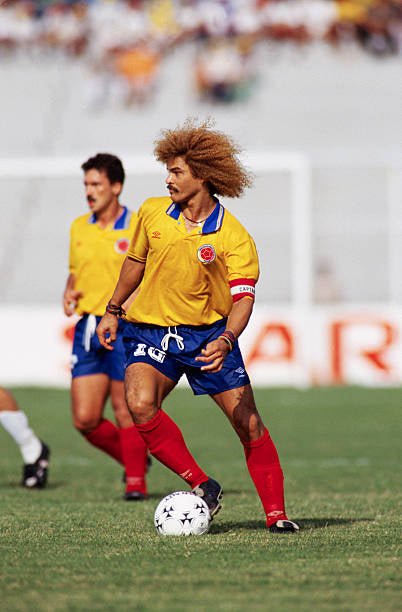 Colombia 🇨🇴 1993 World Cup Home Jersey. - World Cup Retro Soccer Shop