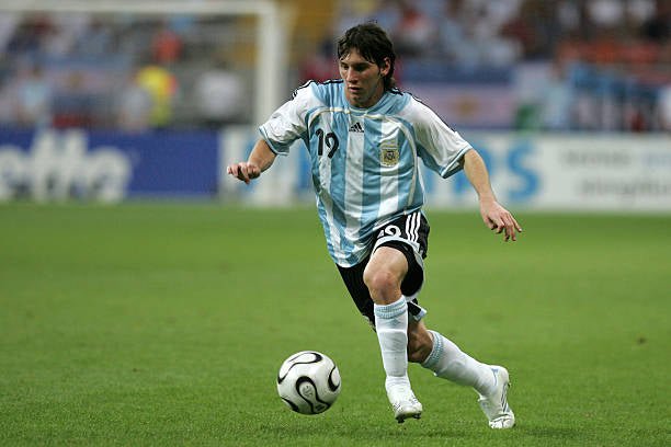 Argentina 🇦🇷 2006 World Cup Long Sleeve Home Jersey. - World Cup Retro Soccer Shop