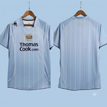 Manchester City FC 2007/08 Home Retro Jersey.