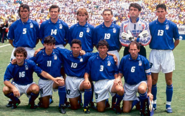 Italy 🇮🇹 1994 World Cup Home Jersey. - World Cup Retro Soccer Shop
