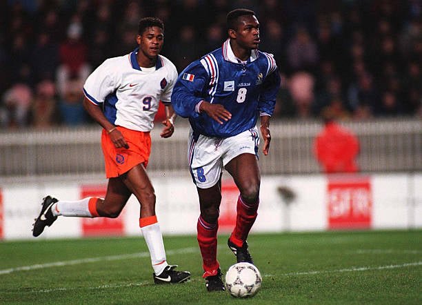 France 🇫🇷 Euro 1996 Home Jersey. - World Cup Retro Soccer Shop