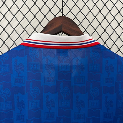 France 🇫🇷 Euro 1996 Home Jersey. - World Cup Retro Soccer Shop