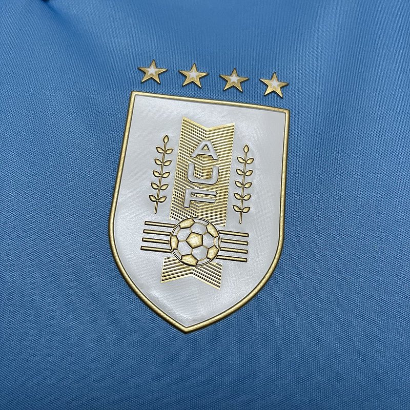 Uruguay 🇺🇾 100th Anniversary Edition Home Jersey. - World Cup Retro Soccer Shop