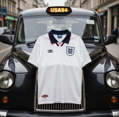 England 🏴󠁧󠁢󠁥󠁮󠁧󠁿 1994 Home Jersey. - World Cup Retro Soccer Shop