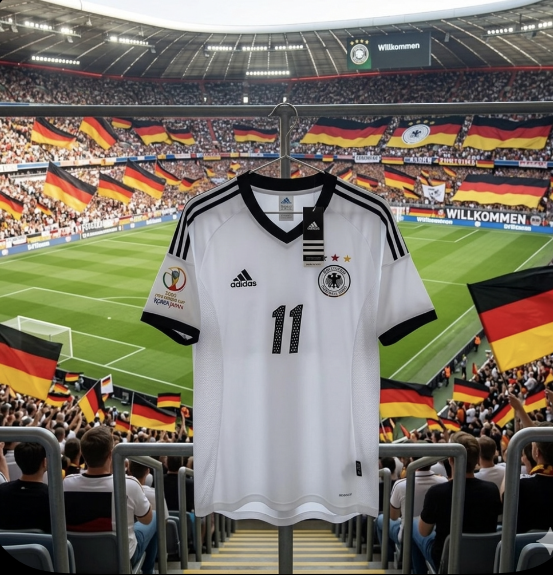 Germany 🇩🇪 2002 World Cup Home Jersey.