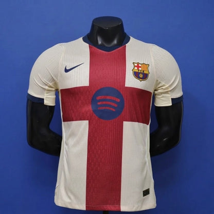 Barcelona FC 26/27 4th short sleeve jersey by World Cup Retro Soccer Shop, featuring team colors and logo.