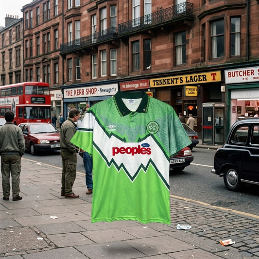Celtic FC 91/92 Away Retro Kit.