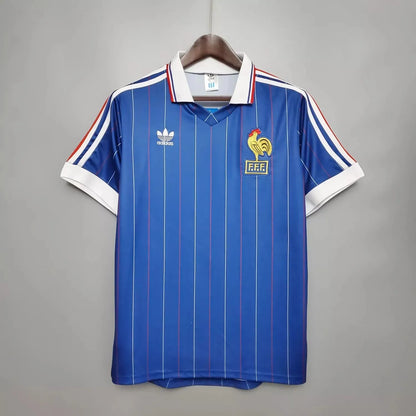 France 🇫🇷 1982 World Cup Home Jersey. - World Cup Retro Soccer Shop