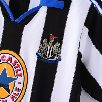 Newcastle United FC 1999/2000 Retro Home Jersey.