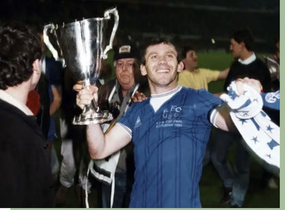 Everton FC 1985 European Cup Winners Cup Final Retro Home Jersey.