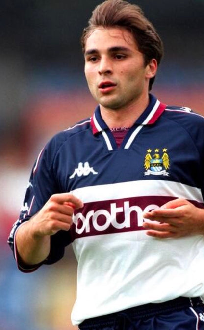Manchester City FC 97/99 Away Retro Jersey.