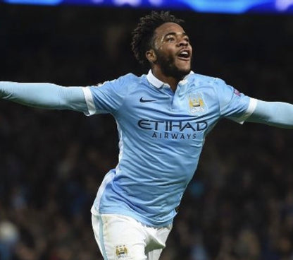 Manchester City FC 2015/16 Home Retro Jersey.