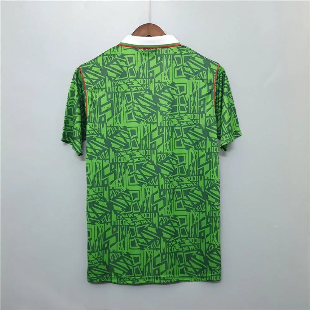 Mexico 🇲🇽 1994 World Cup Home Jersey. - World Cup Retro Soccer Shop