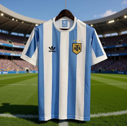 Argentina 🇦🇷 1978 World Cup Home Jersey. - World Cup Retro Soccer Shop