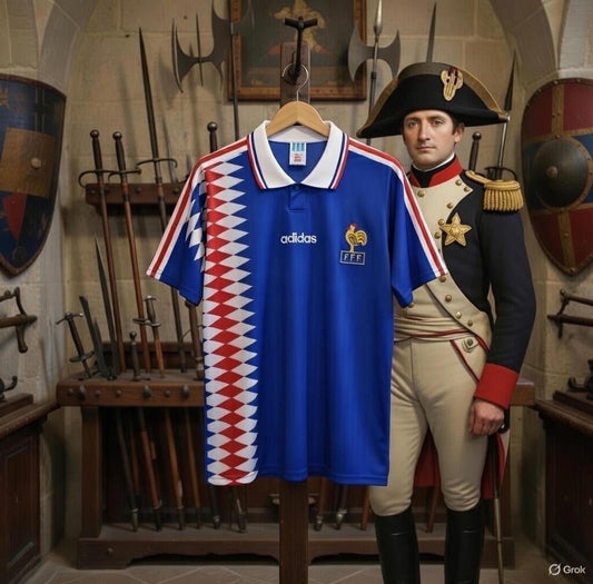 France 🇫🇷 1994/96 Home Jersey. - World Cup Retro Soccer Shop