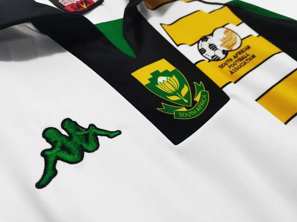 South Africa 🇿🇦 1998 World Cup Home Jersey. - World Cup Retro Soccer Shop
