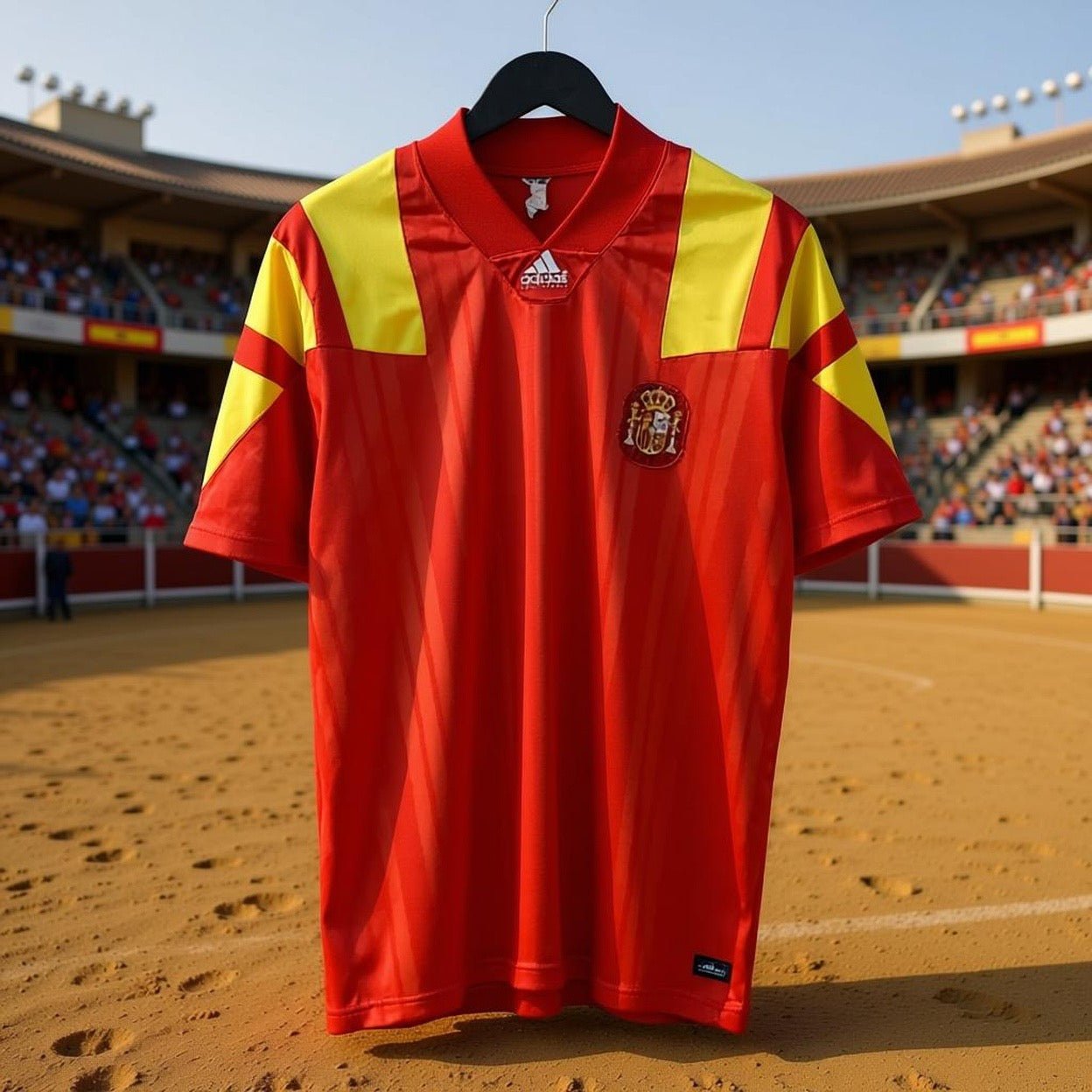 Spain 🇪🇸 Euro 1992 Home Jersey. - World Cup Retro Soccer Shop