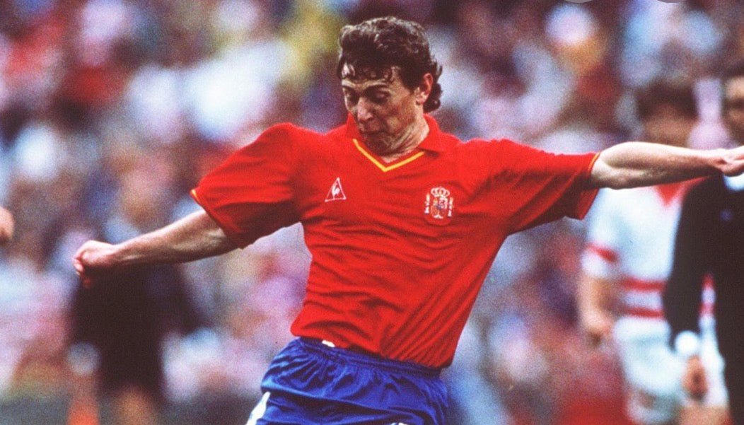 Spain 🇪🇸 Euro 1988 Home Jersey. - World Cup Retro Soccer Shop