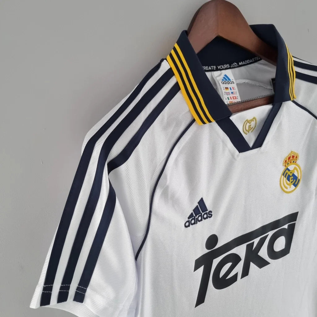 Real Madrid FC 1998/2000 Home Retro Jersey.