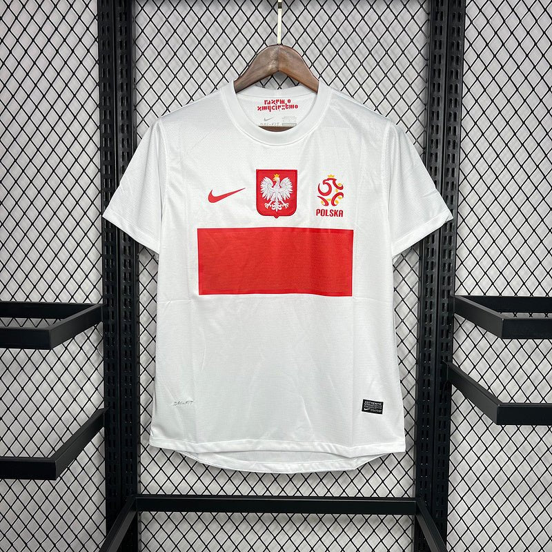Poland 🇵🇱 Euro 2012 Home Jersey. - World Cup Retro Soccer Shop