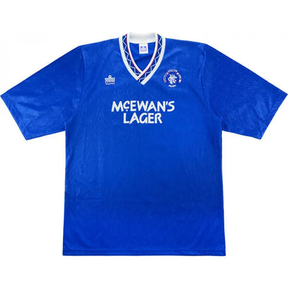 Glasgow Rangers 1990/92 Home Retro Kit.