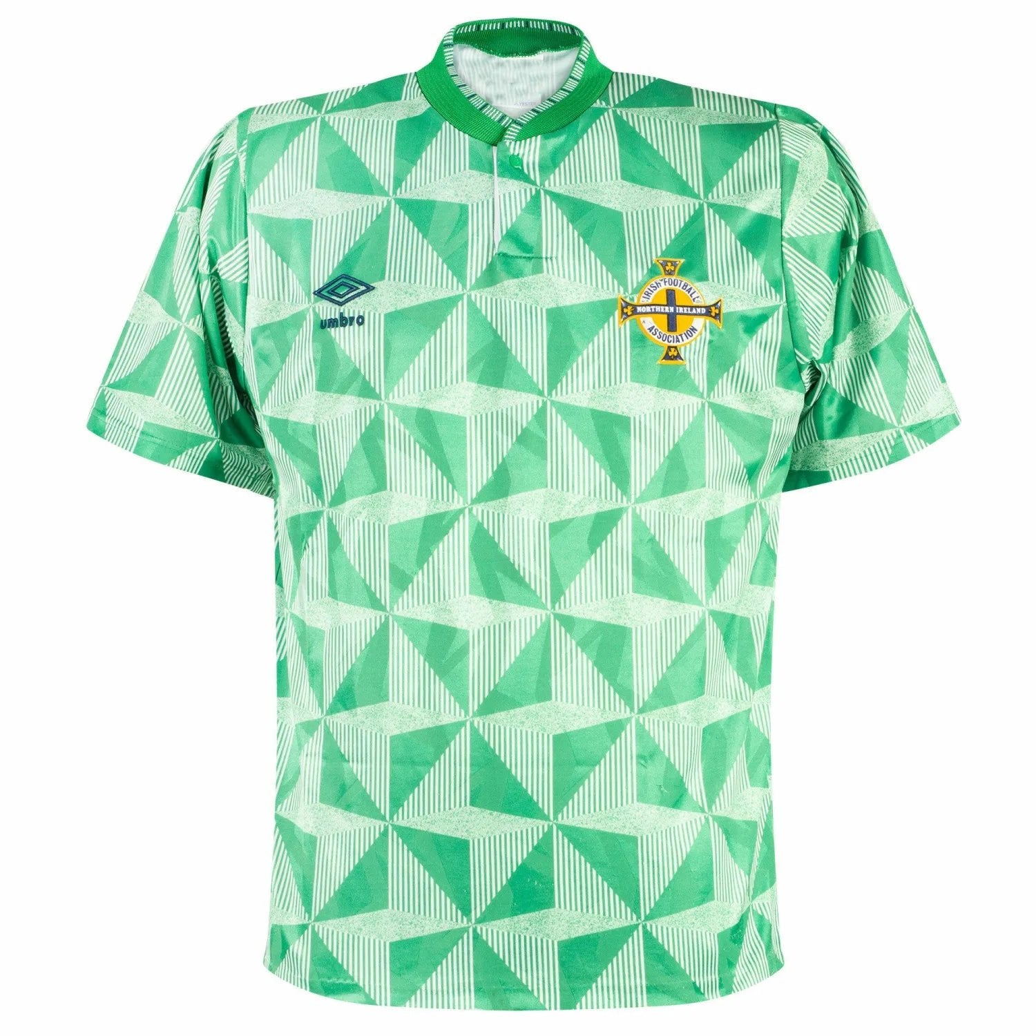 Northern Ireland 1990/92 Home Jersey. - World Cup Retro Soccer Shop
