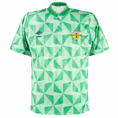 Northern Ireland 1990/92 Home Jersey. - World Cup Retro Soccer Shop