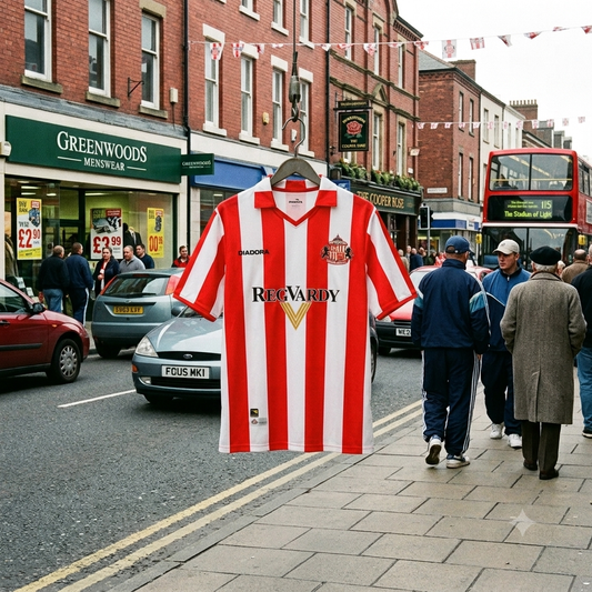Sunderland FC 2004/05 Retro Home Jersey.