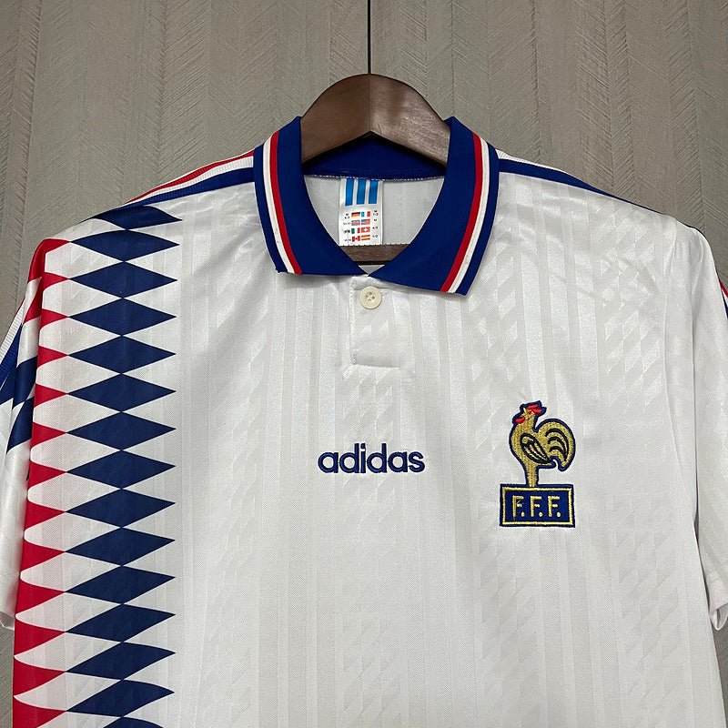 France 🇫🇷 1994/96 Away Jersey. - World Cup Retro Soccer Shop