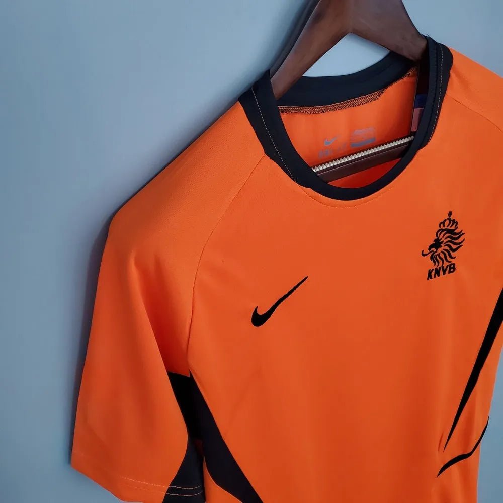 Netherlands 🇳🇱 2002 World Cup Home Jersey. - World Cup Retro Soccer Shop