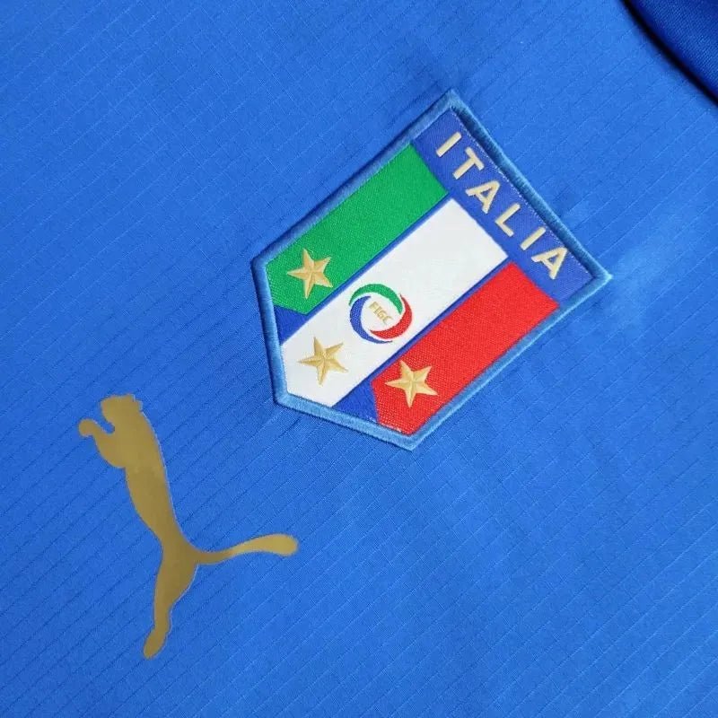Italy 🇮🇹 2006 World Cup “Champions” Home Jersey. - World Cup Retro Soccer Shop
