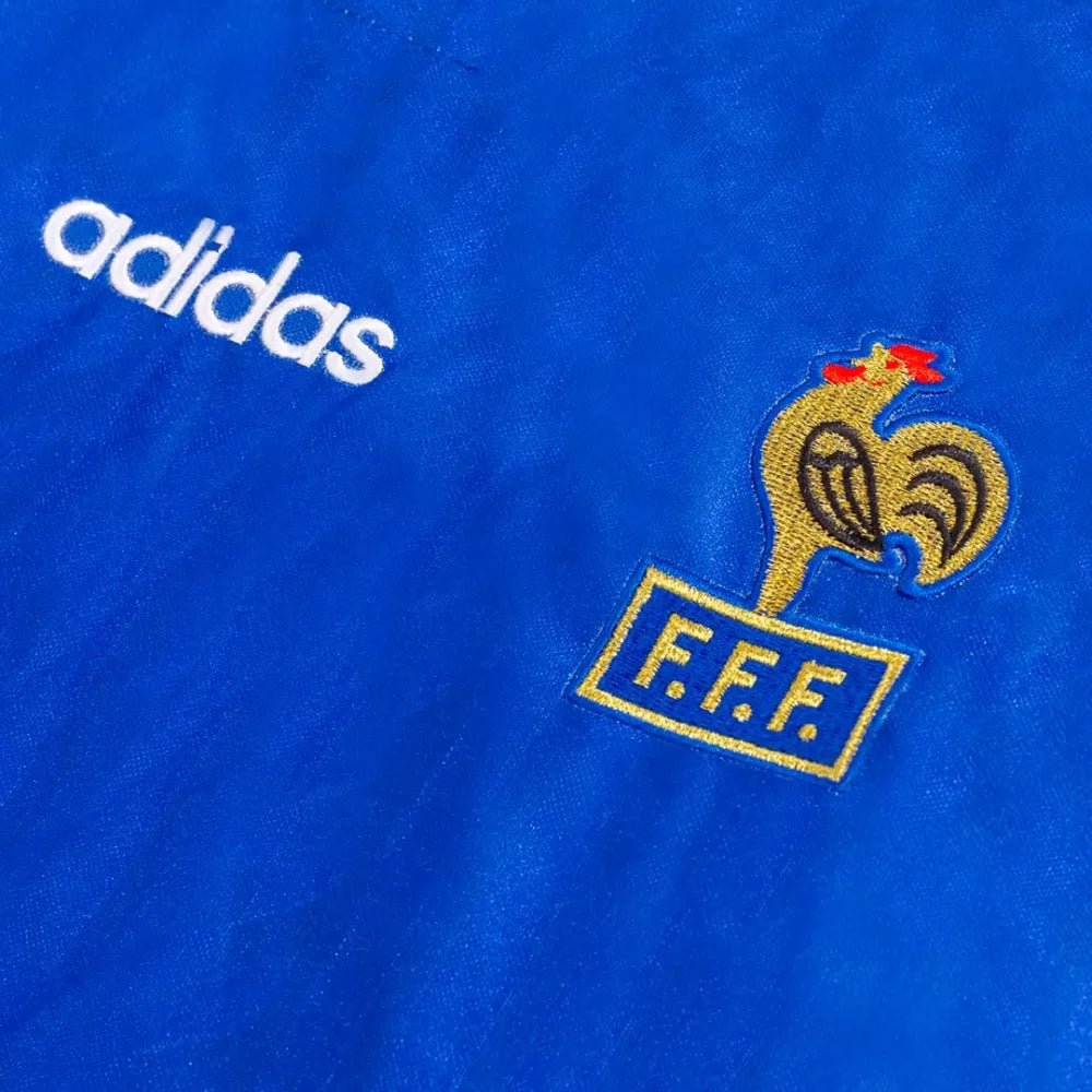 France 🇫🇷 1994/96 Home Jersey. - World Cup Retro Soccer Shop