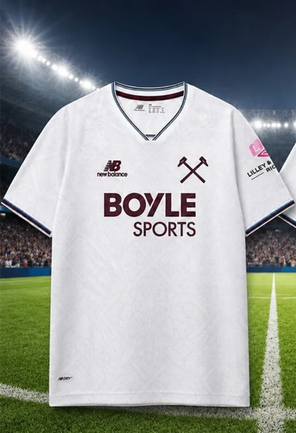 West Ham FC 26/27 Away Jersey.