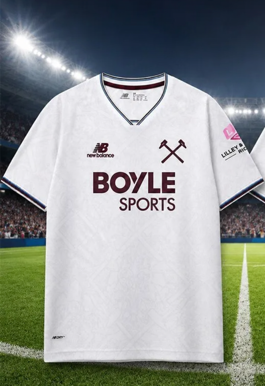 West Ham FC 26/27 Away Jersey.