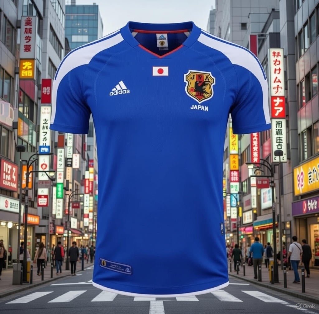 Japan 🇯🇵 2000 Home Jersey. - World Cup Retro Soccer Shop