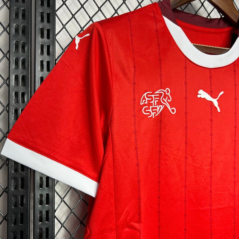 Switzerland 🇨🇭 2024/25 Home Jersey. - World Cup Retro Soccer Shop
