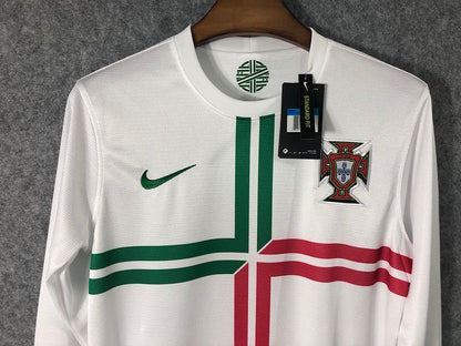Portugal 🇵🇹 Euro 2012 Long Sleeve Away Jersey. - World Cup Retro Soccer Shop