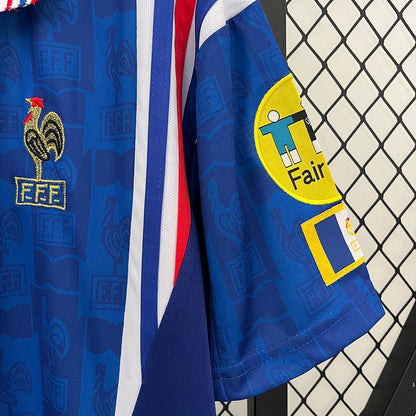 France 🇫🇷 Euro 1996 Home Jersey. - World Cup Retro Soccer Shop