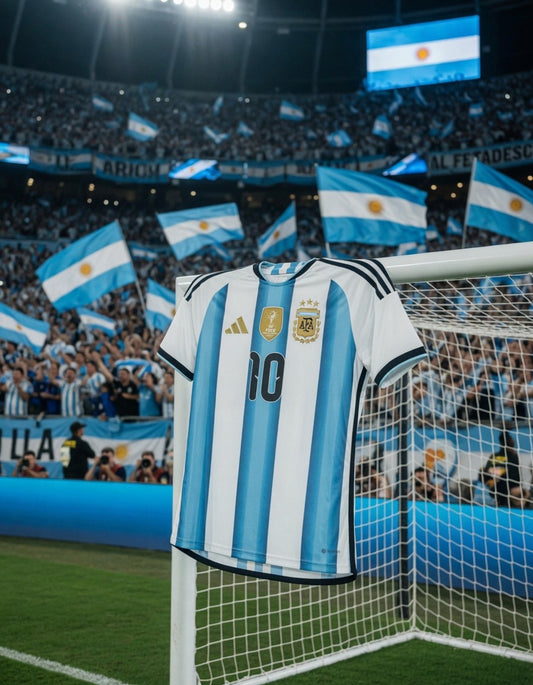 Argentina 🇦🇷 NEW !! 2026 World Cup “Champions” Home Jersey.