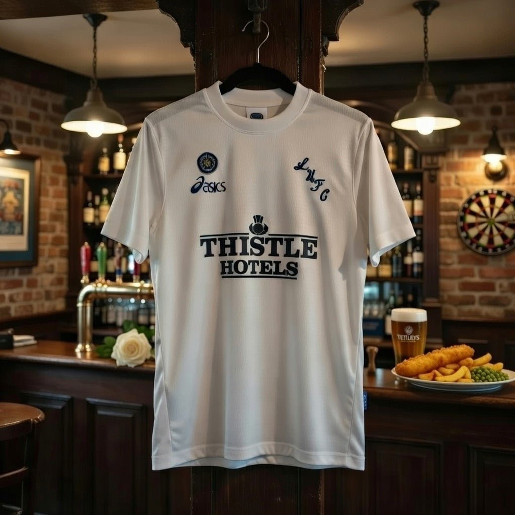 Leeds United 1995/96 Home Retro Kit. - World Cup Retro Soccer Shop