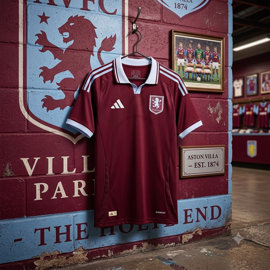 Aston Villa FC 26/27 Home Jersey.