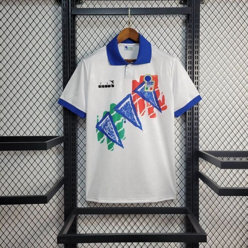 Italy 🇮🇹 1994 World Cup “Classic” Training Jersey. - World Cup Retro Soccer Shop