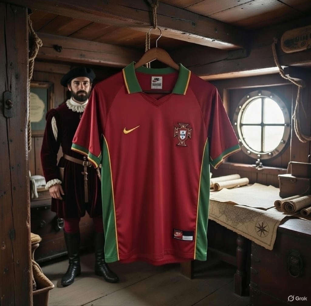 Portugal 🇵🇹 1997/98 Home Jersey.