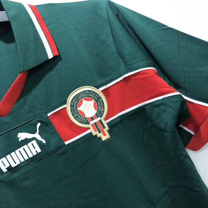 Morocco 🇲🇦 1998 World Cup Home Jersey. - World Cup Retro Soccer Shop